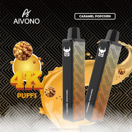 Vape Shop Wien - Karamell-Popcorn Aivono AIM FREAK 4000 400B261