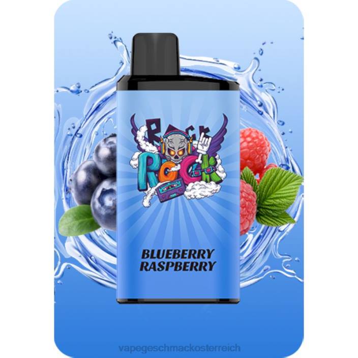 Einweg Vape Österreich - 2BHJ8 IGET Bar Profi Blaubeer-Himbeere