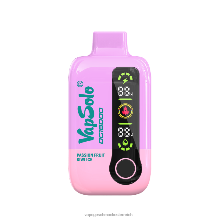 Einweg Vape Österreich - Passionsfrucht-Kiwi-Eis NH0244 VapSolo dg18000
