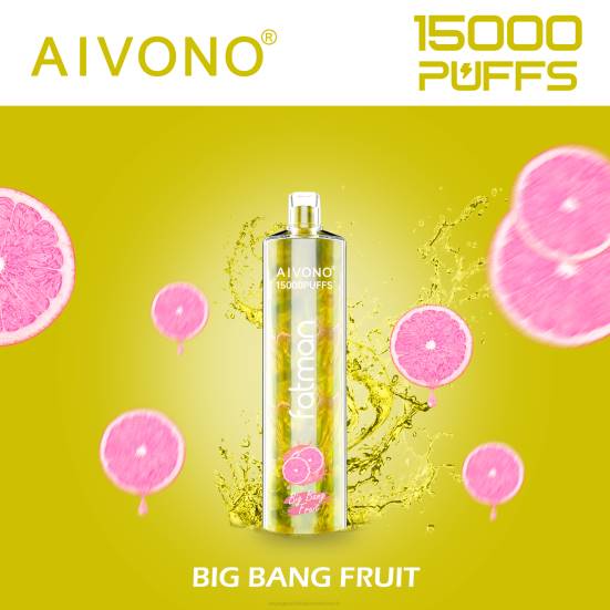 Einweg Vape Österreich - Urknallfrucht Aivono FATMAN 15000 400B16