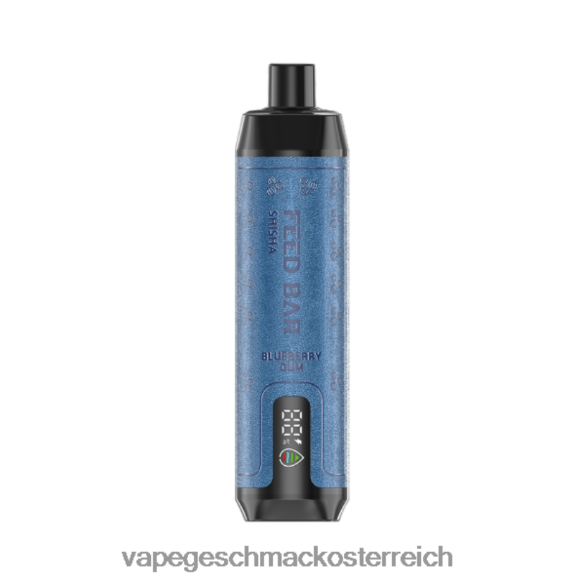 Einweg Vape Österreich - Vapsolo SHISHA Einweg-Vapor Blaubeergummi P268ZR116