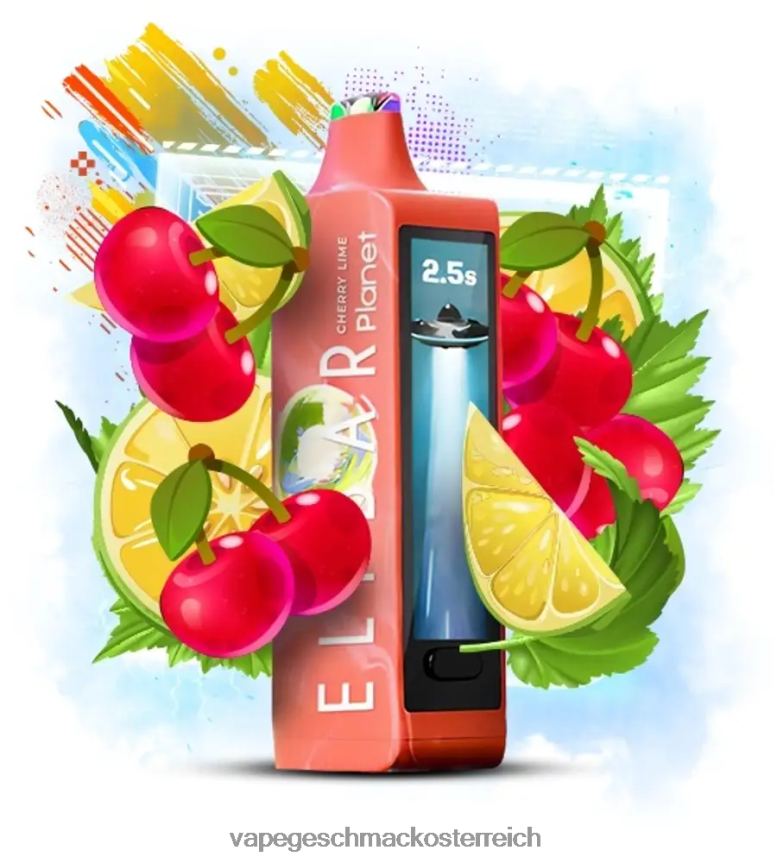 Vape Automat - Elf Bar Planet 25000 Kirschlimette F6FB4J23