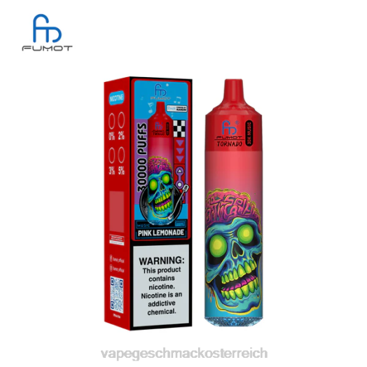 Vape Automat - Fumot Tornado 30.000 Musik rosa Limonade 080823