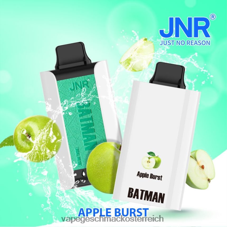 Vape Automat - JNR BATMAN 11000 Apfel platzte 2260XD7