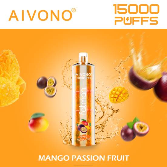Vape Automat - Mango-Passionsfrucht Aivono FATMAN 15000 400B19