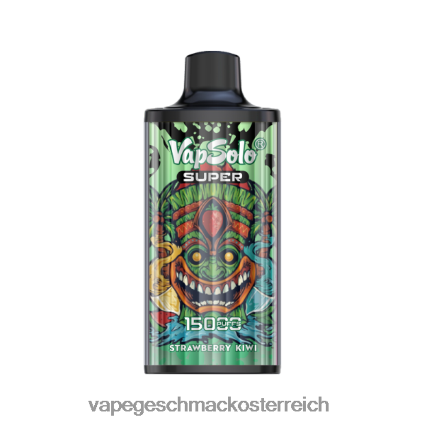 Vape Automat - Vapsolo SUPER Einweg-Vapor Erdbeer-Kiwi P268ZR135