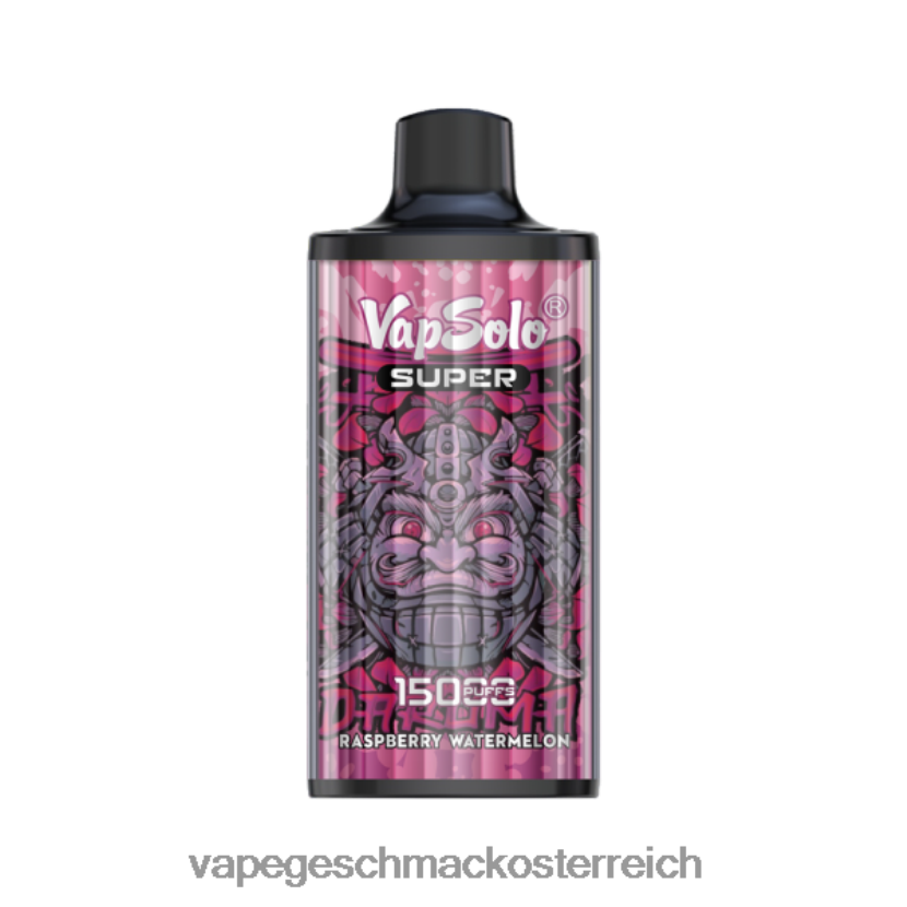 Vape Automat - Vapsolo SUPER Einweg-Vapor Himbeer-Wassermelone P268ZR131