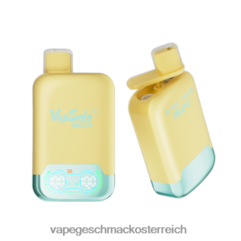 Vape Automat - Vapsolo TWINS Einweg-Vapor Ananas-Kokosnuss und Erdbeer-Banane P268ZR143