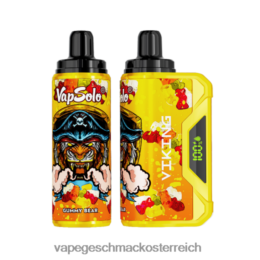 Vape Automat - Vapsolo VIKING Einweg-Vapor Gummibärchen P268ZR151