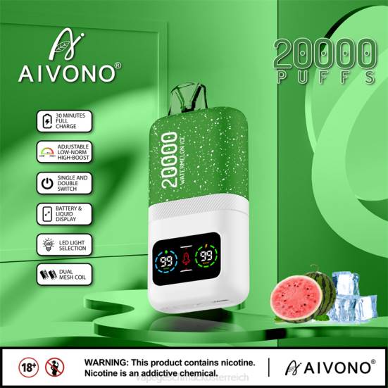 Vape Automat - Wassermeloneneis Aivono AIM magic 20000 400B75