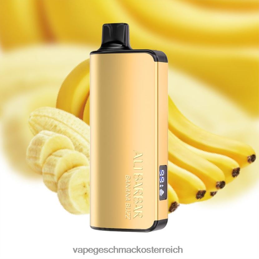 Vape Geschmack - Alibarbar Ingot 20000 Einweg-Vapes Bananensummen P268ZR46