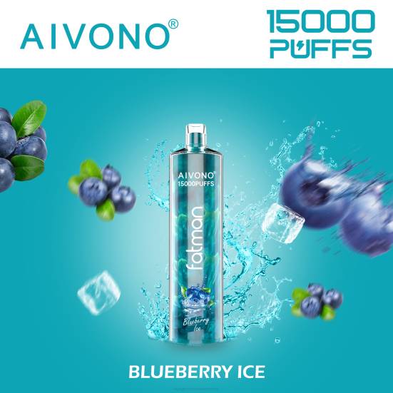 Vape Geschmack - Blaubeereis Aivono FATMAN 15000 400B14