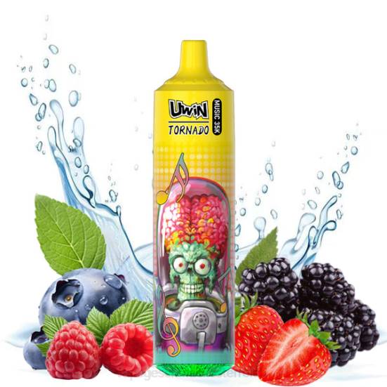 Vape Geschmack - gemischte Beeren UWIN CRYSTAL 35.000 Einweg-Vaporizer 400B394