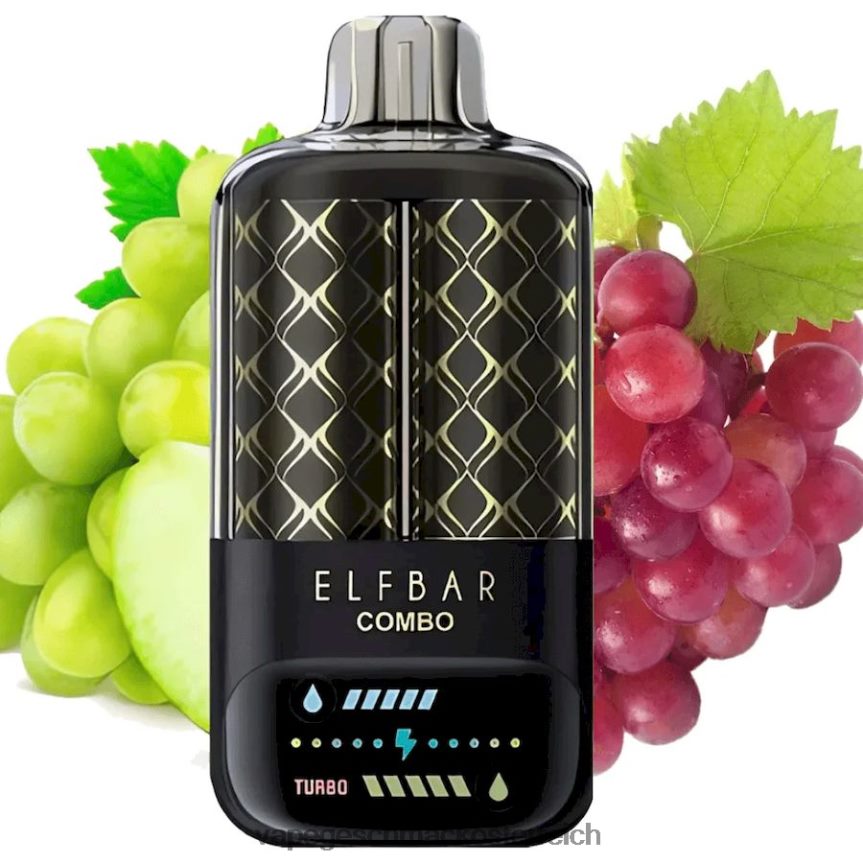 Vape Shop Wien - Elf Bar Combo 25000 grüne Traube & Traube F6FB4J9