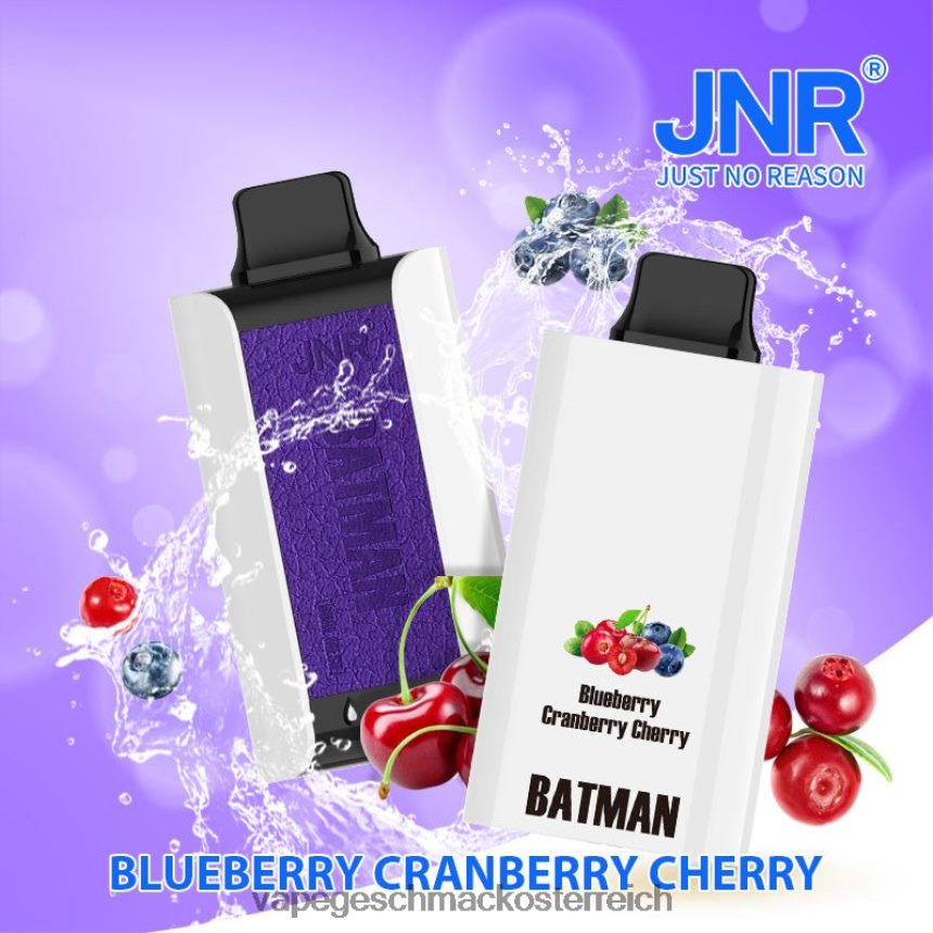 Vape Shop Wien - JNR BATMAN 11000 Heidelbeere, Preiselbeere, Kirsche 2260XD17