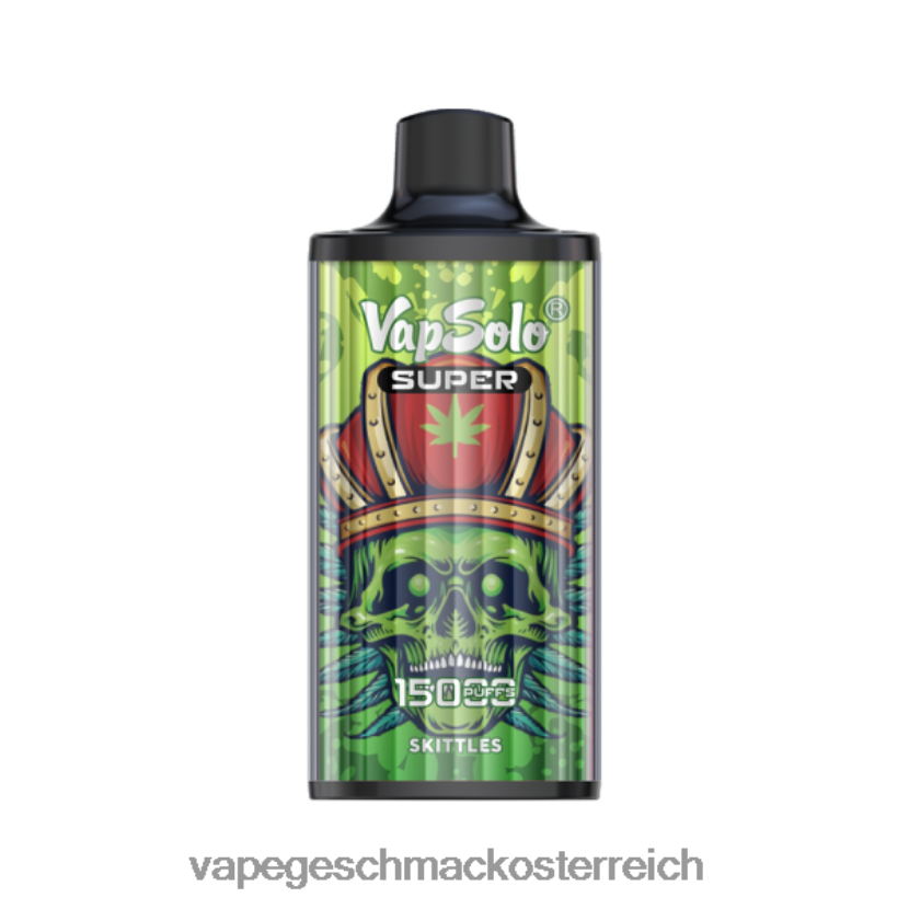 Vape Shop Wien - Vapsolo SUPER Einweg-Vapor Kegeln P268ZR133
