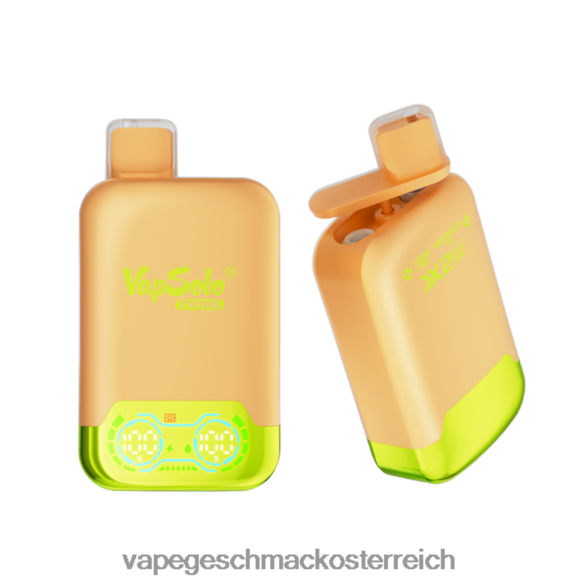 Vape Shop Wien - Vapsolo TWINS Einweg-Vapor Zitronen-Limetten- und Wassermeloneneis P268ZR141