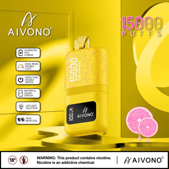 Vape Shop Wien - rosa Zitroneneis Aivono AIM magic 15000 400B61