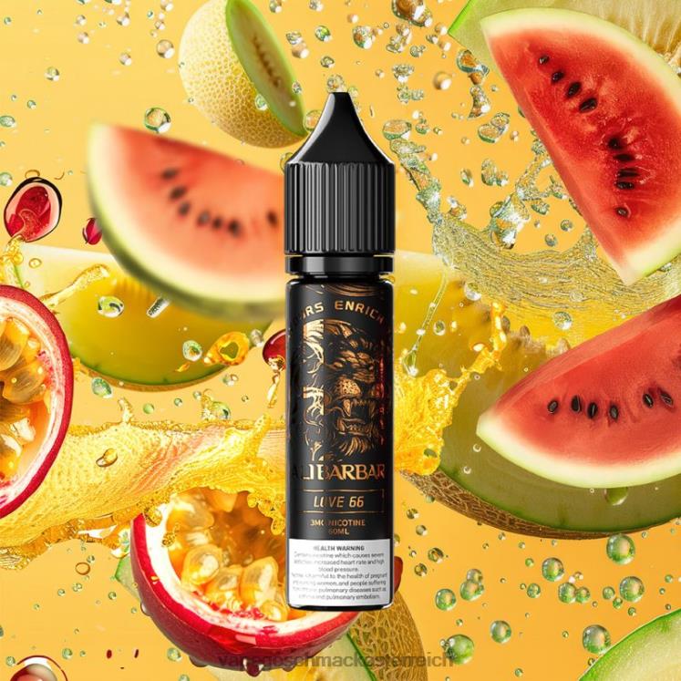 Einweg Vape Österreich - Liebe 66 NH02416 Alibarbar Shisha-Onyx-Dock