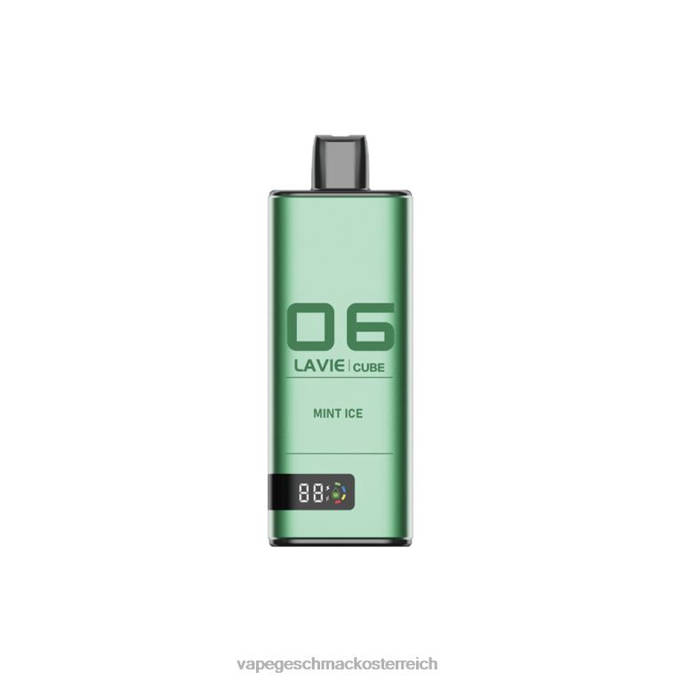 Einweg Vape Österreich - Minz-Eis 0HHN840 LAVIE Cube 20000 Züge
