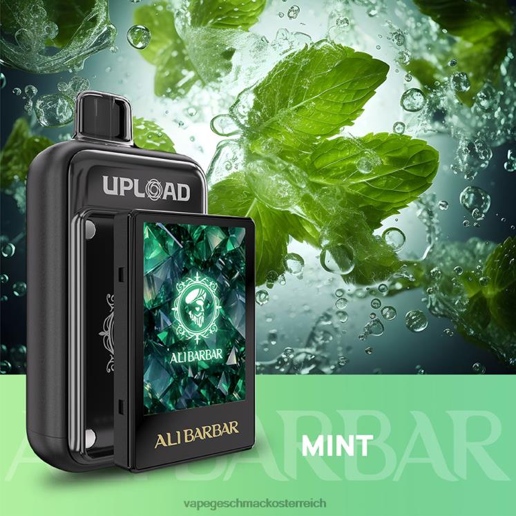 Einweg Vape Österreich - Minze NH02424 Alibarbar hochladen