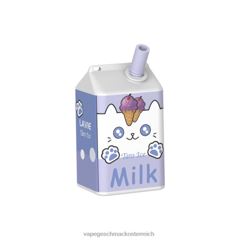 Einweg Vape Österreich - Taro-Eis 0HHN8180 LAVIE MILK 7000 Züge