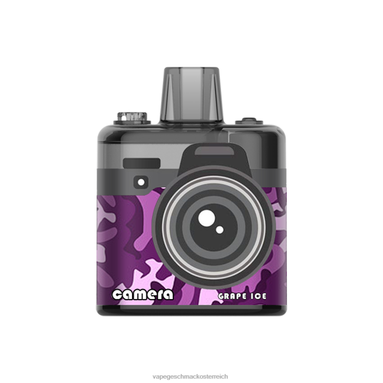 Einweg Vape Österreich - Traubeneis 0HHN8172 LAVIE Camera 8000 Züge