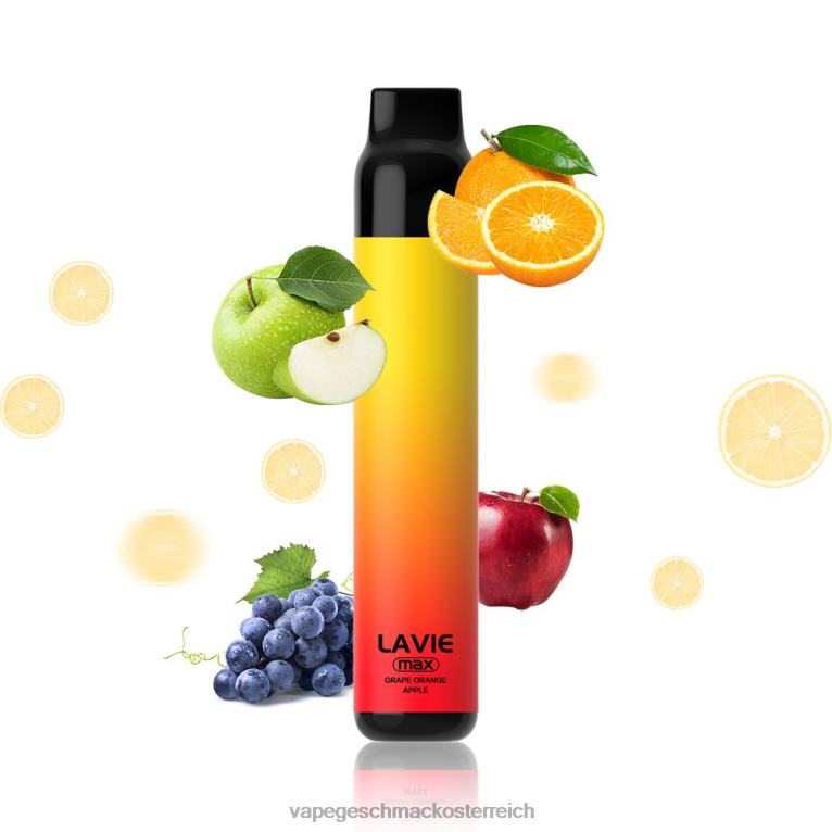 Einweg Vape Österreich - Traubenorange 0HHN8280 LAVIE BAR 5000 Züge – max