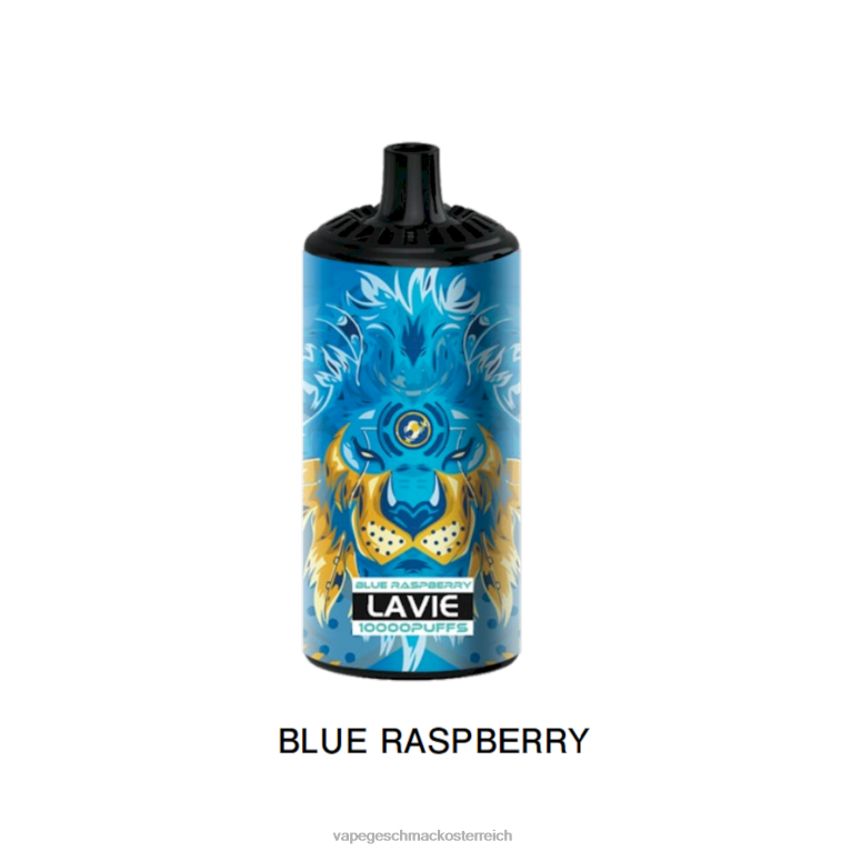 Einweg Vape Österreich - blaue Himbeere 0HHN8364 LAVIE BEAST 10000 Züge