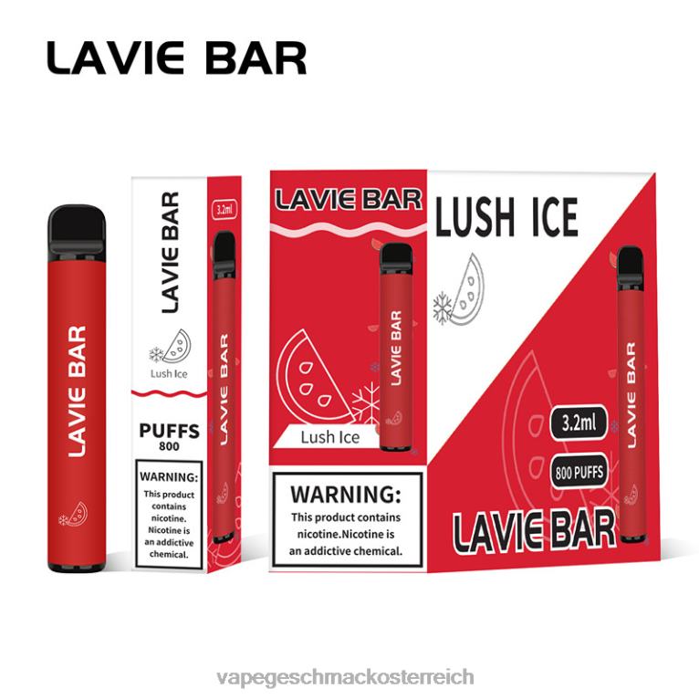 Einweg Vape Österreich - üppiges Eis 0HHN8308 LAVIE BAR 800 Züge