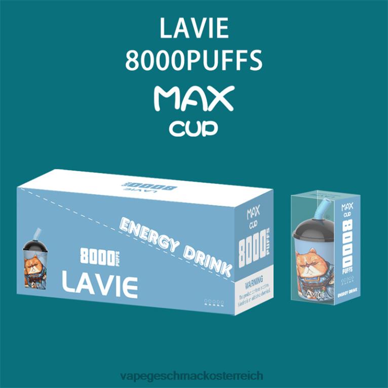 Vape Automat - Energy-Drink 0HHN8259 LAVIE Max Cup 8000 Züge