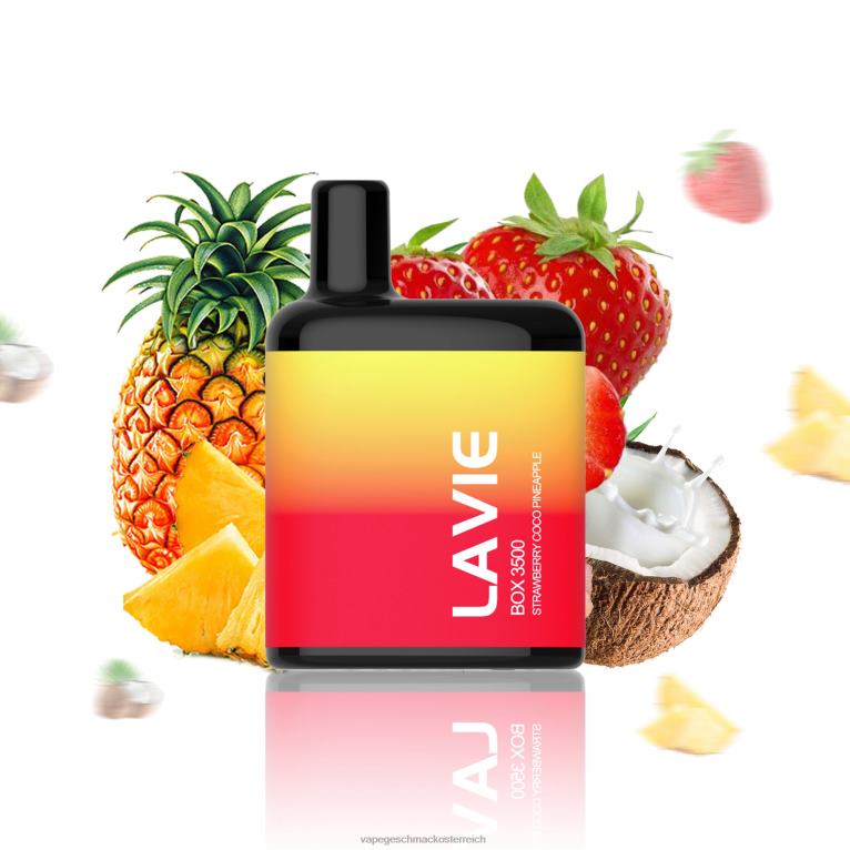 Vape Automat - Erdbeer-Kokos-Ananas 0HHN8207 LAVIE BOX 3500 Züge