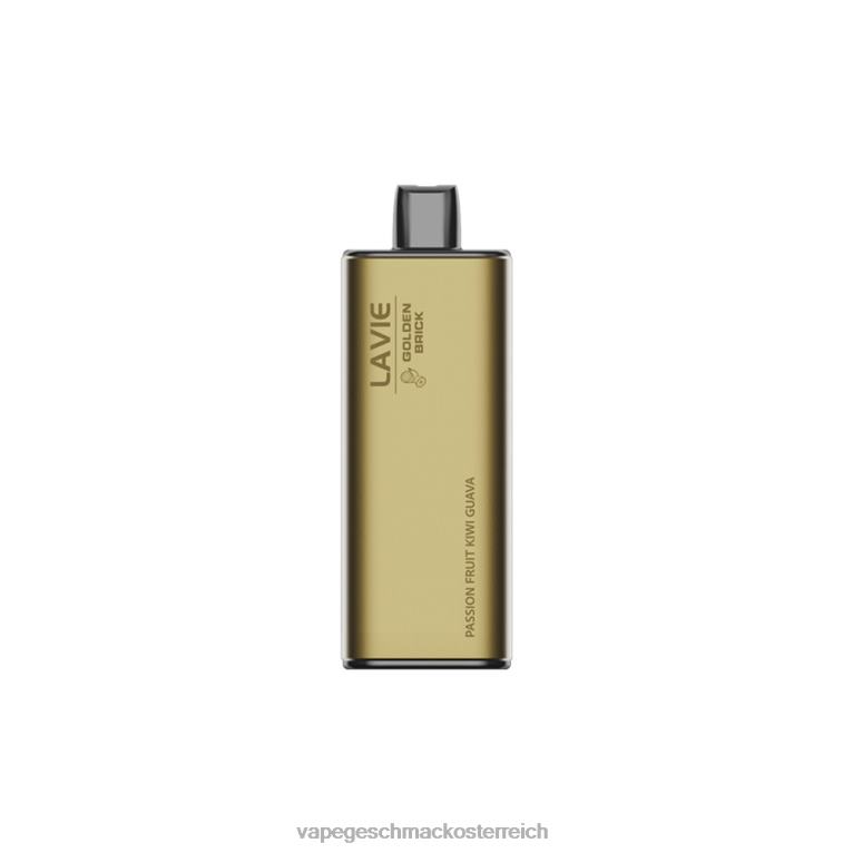 Vape Automat - Passionsfrucht-Kiwi-Guave 0HHN863 LAVIE GOLDEN BRICK 10000 Züge