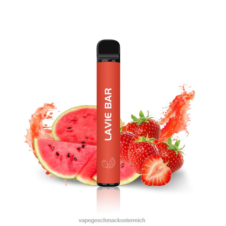 Vape Automat - Wassermelone Erdbeere 0HHN8327 LAVIE BAR 2% Version 800 Züge