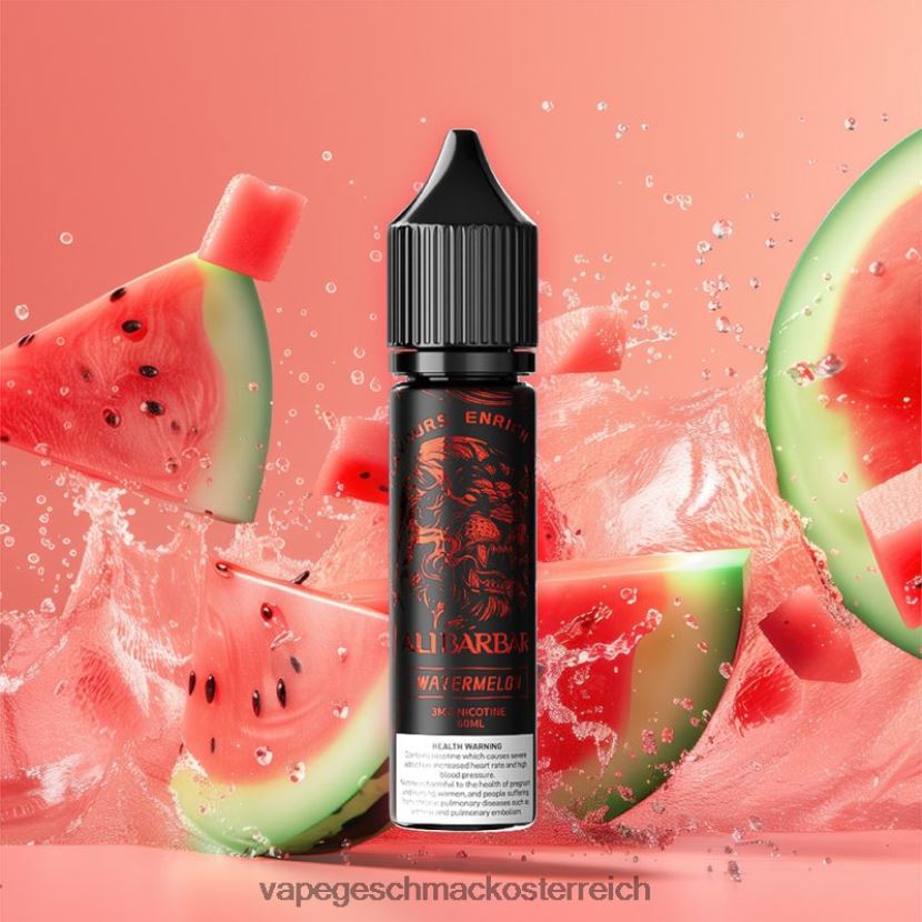Vape Geschmack - Alibarbar Wasserpfeife Onyx Wassermelone P268ZR110