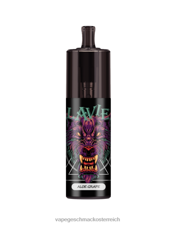 Vape Geschmack - Aloe-Traube 0HHN8330 LAVIE COLOUR BAR 10.000 Züge Luftstromkontrolle