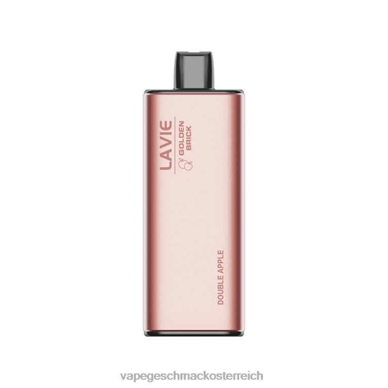 Vape Geschmack - Doppelapfel 0HHN858 LAVIE GOLDEN BRICK 10000 Züge