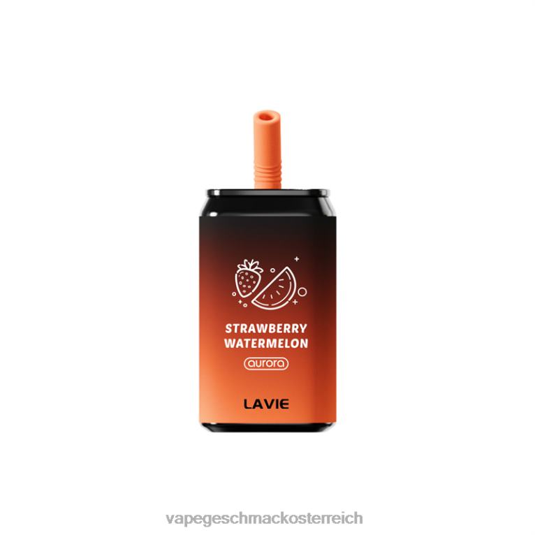Vape Geschmack - Erdbeerwassermelone 0HHN8146 LAVIE Aurora 11000 Züge