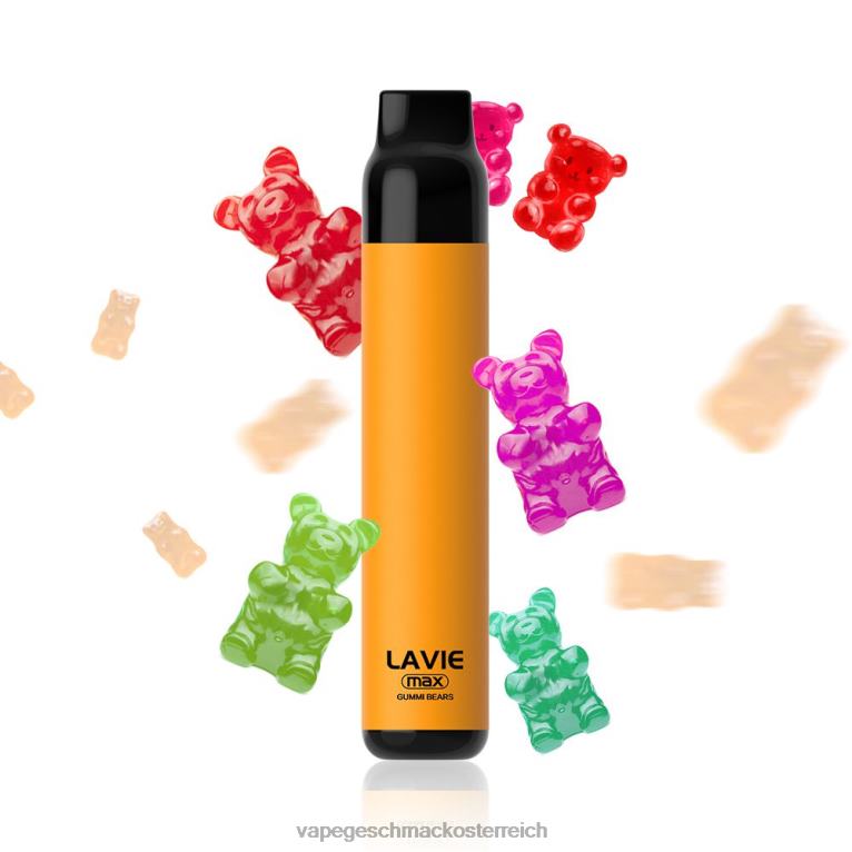Vape Geschmack - Gummibärchen 0HHN8282 LAVIE BAR 5000 Züge – max