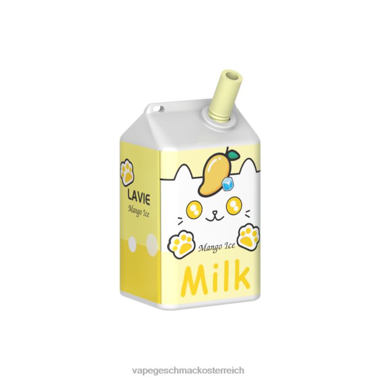 Vape Geschmack - Mango-Eis 0HHN8178 LAVIE MILK 7000 Züge