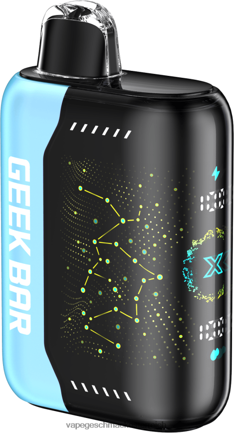 Vape Geschmack - blaues Razz-Eis 6HZJVZ13 GEEK BAR Puls x