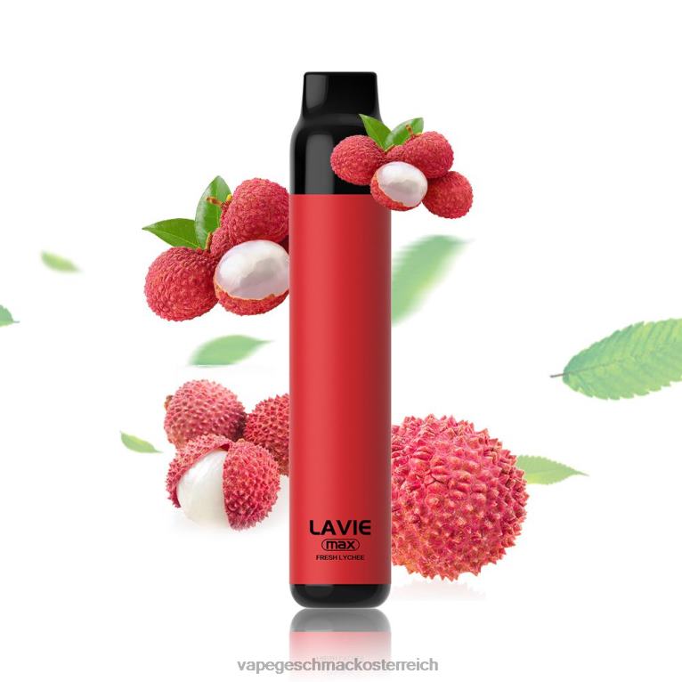 Vape Geschmack - frische Litschi 0HHN8278 LAVIE BAR 5000 Züge – max