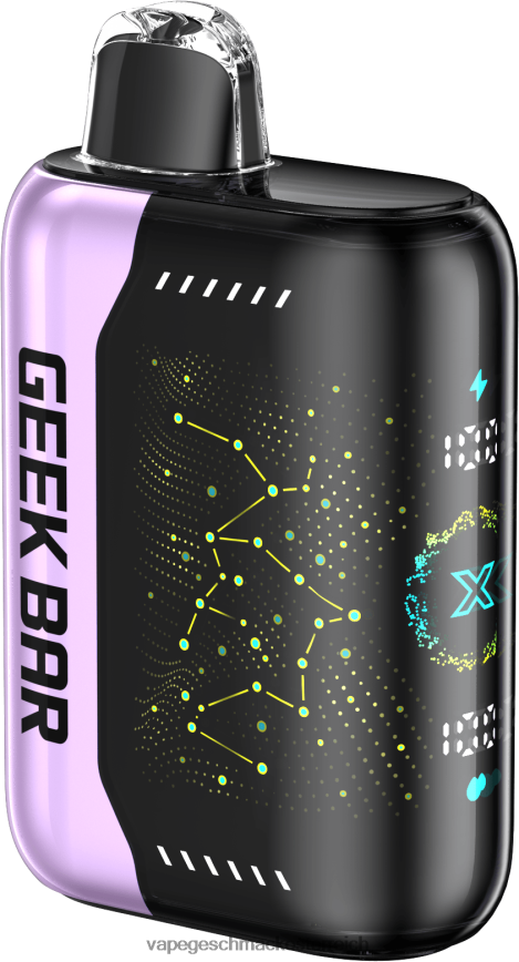 Vape Ohne Nikotin - Himbeer-Pfirsich-Limette 6HZJVZ1 GEEK BAR Puls x