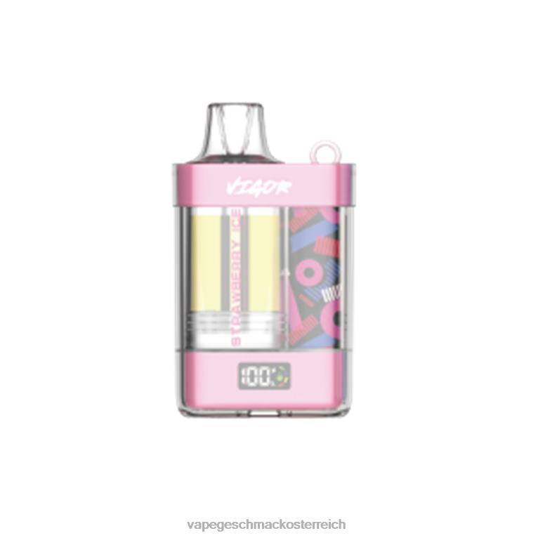 Vape Shop Wien - Erdbeereis 0HHN81 LAVIE VIGOR 15000 Züge