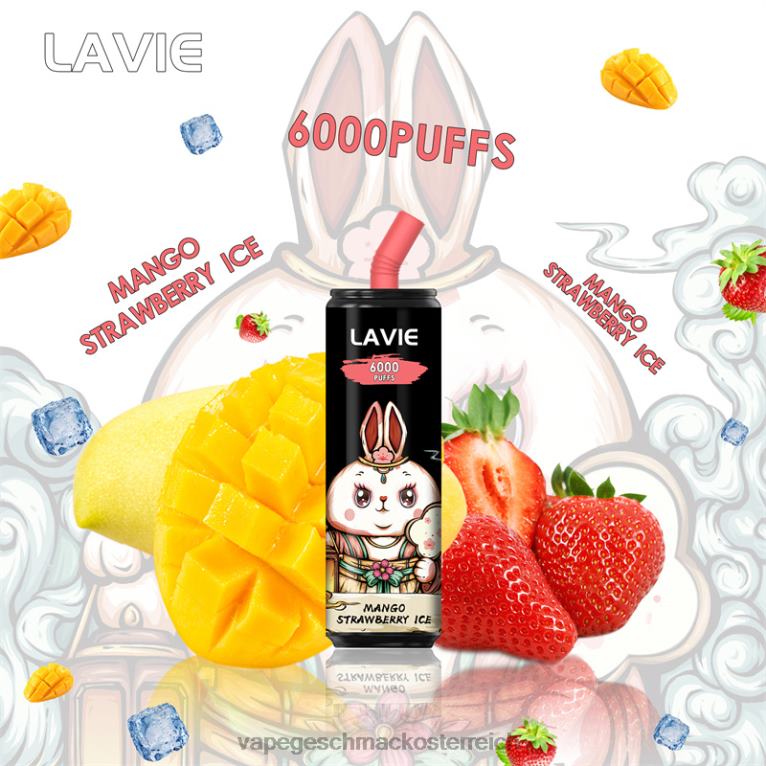 Vape Shop Wien - Mango-Erdbeer-Eis 0HHN8273 LAVIE Coke BAR 6000 Züge