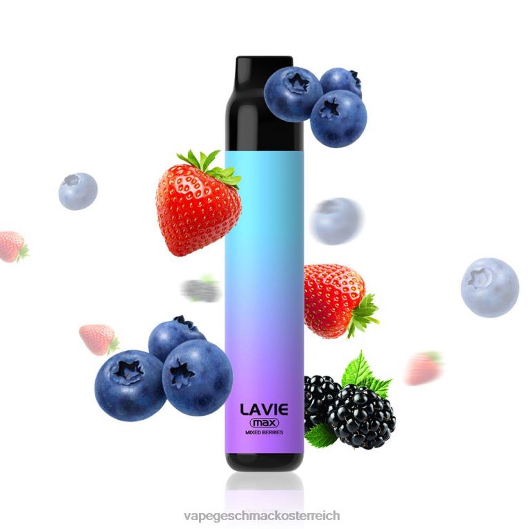 Vape Shop Wien - gemischte Beeren 0HHN8281 LAVIE BAR 5000 Züge – max