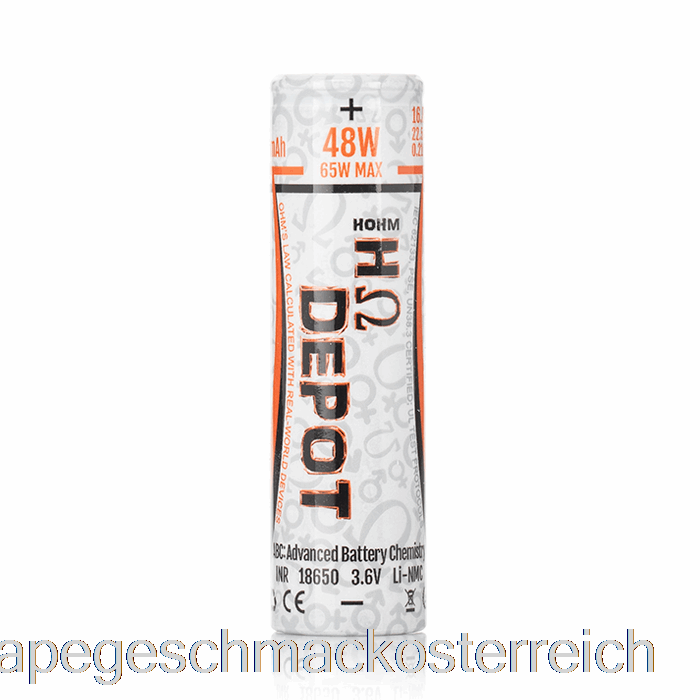 Hohm Depot 18650 3005 MAh 16,8 A Batterie Einzelbatterie Vape Geschmack