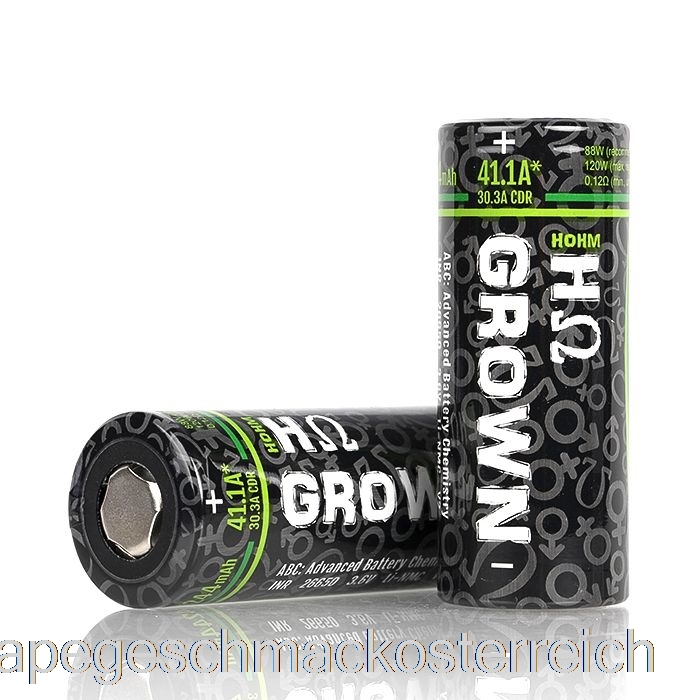 Hohm Tech Grown 2 26650 4244 MAh 30,3 A Batterie Grown2 – Einzelbatterie Vape-Geschmack