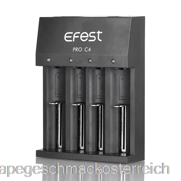Efest Pro C4 4-Bay Smart Batterieladegerät Vape Geschmack