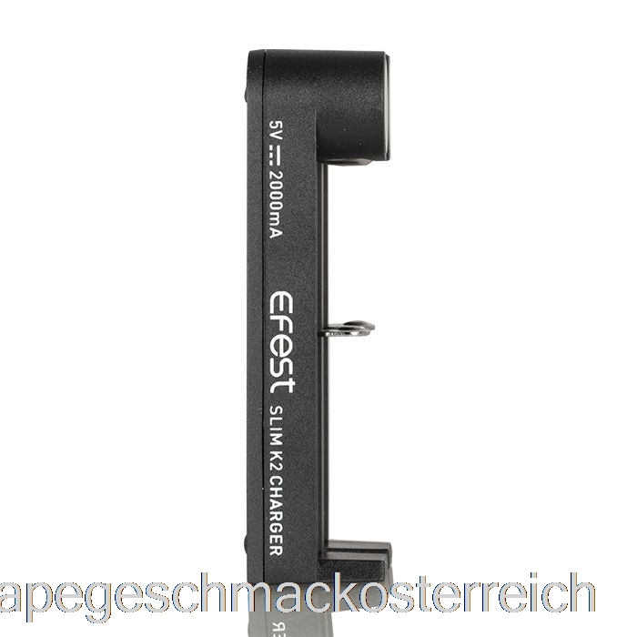 Efest Slim K2 Akkuladegerät Mit Zwei Steckplätzen, Vape-Geschmack